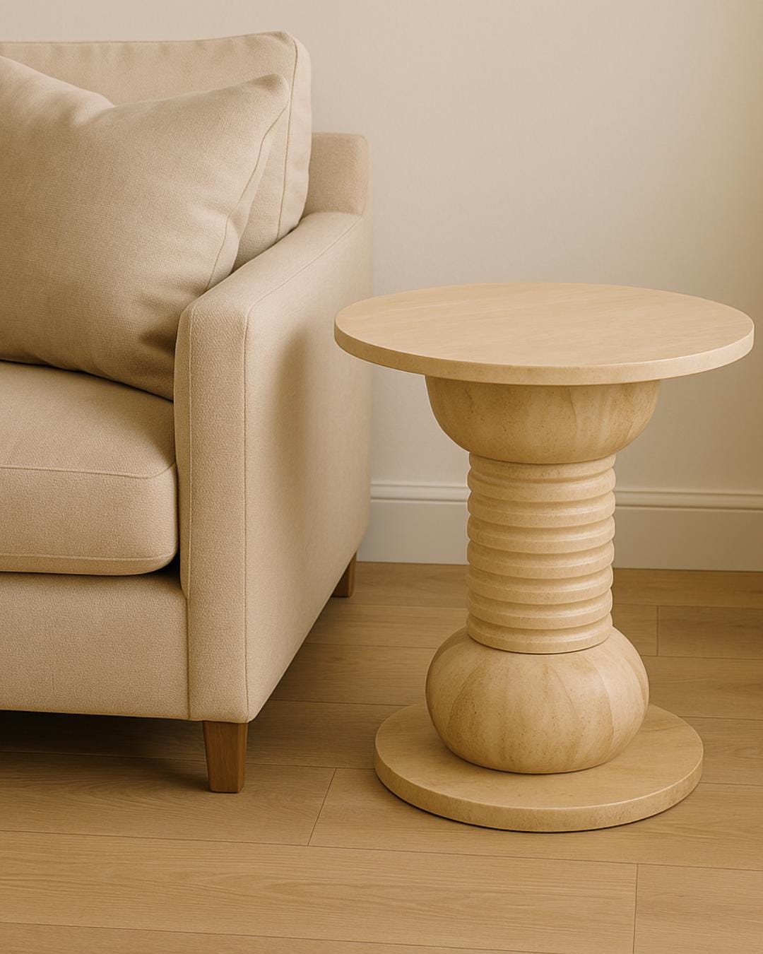 Handmade Travertine Coffee Table Luxury Marble Console Table Furniture