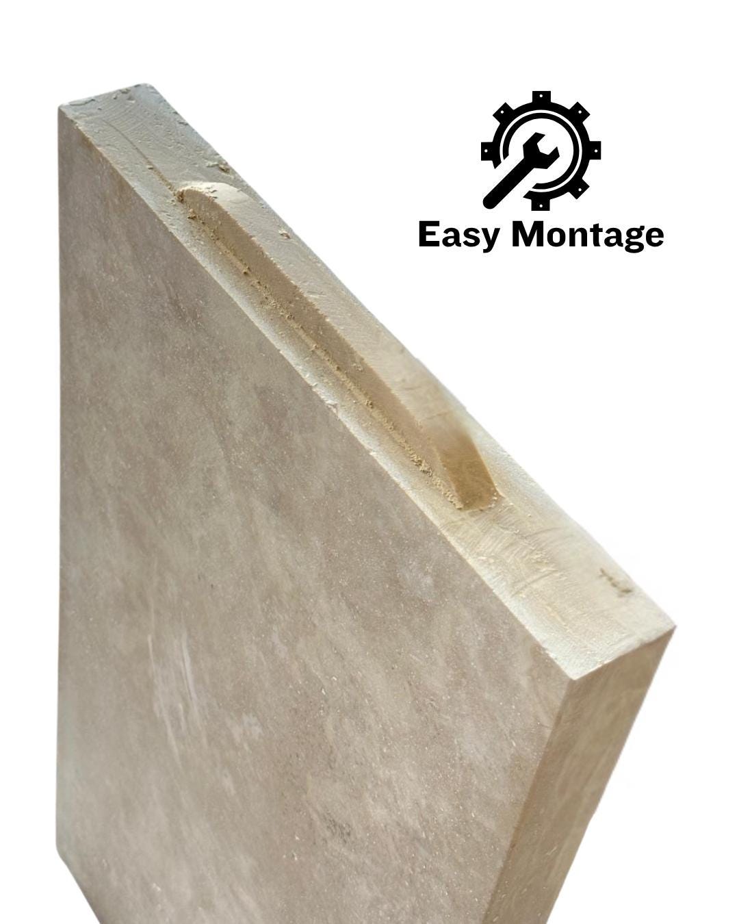 Travertine Marble Stone Entryway Console Table, Luxury Home Furniture