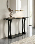 Handmade Black Marble Dresser Console Table Luxury Stone Furniture